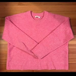 A.L.C. Emmeline pink lambswool & cashmere sweater